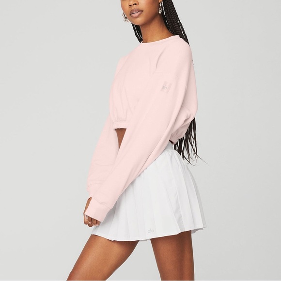 Alo Devotion Crew Neck Pullover - Picture 5 of 8